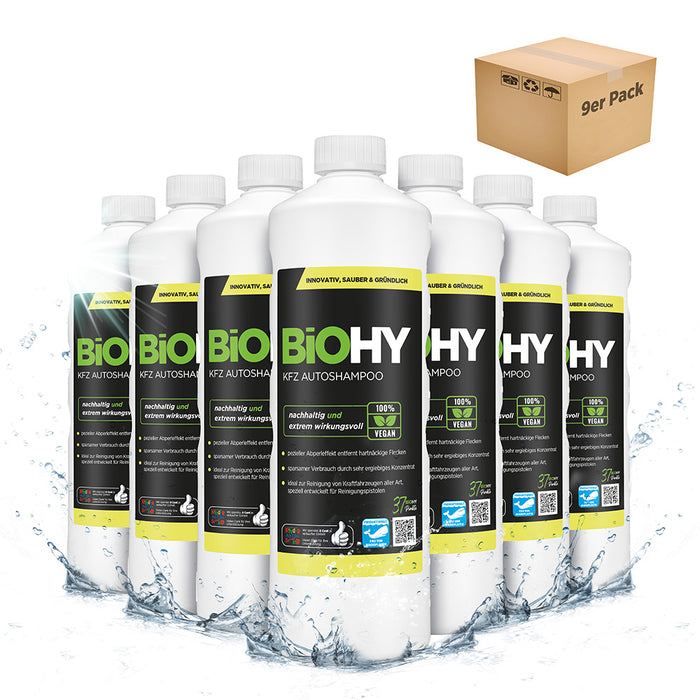 BiOHY champú coche, detergente lavado coche, champú coche, limpiador espuma