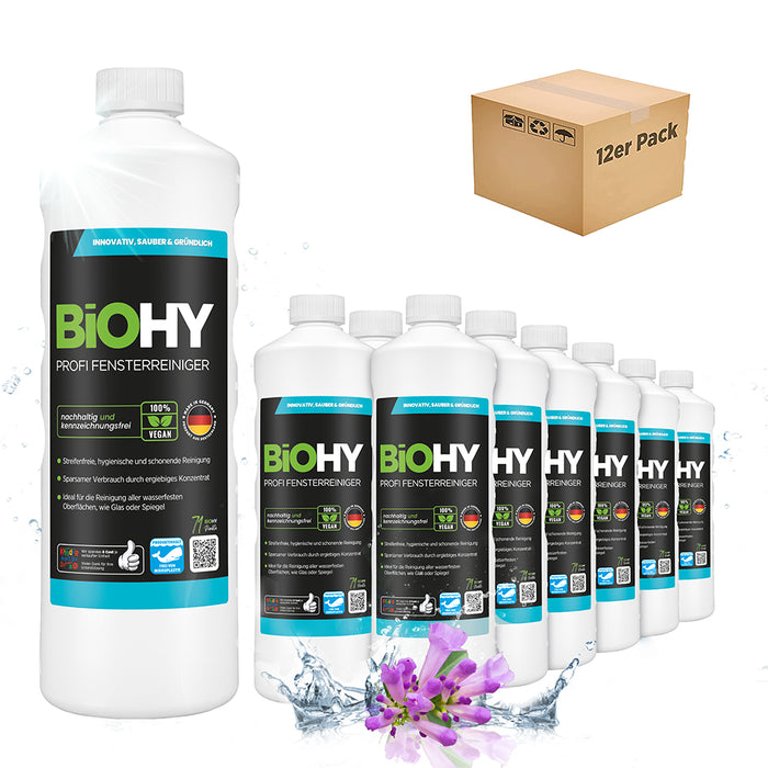 BiOHY limpiacristales profesional, limpiacristales, limpiacristales, concentrado orgánico