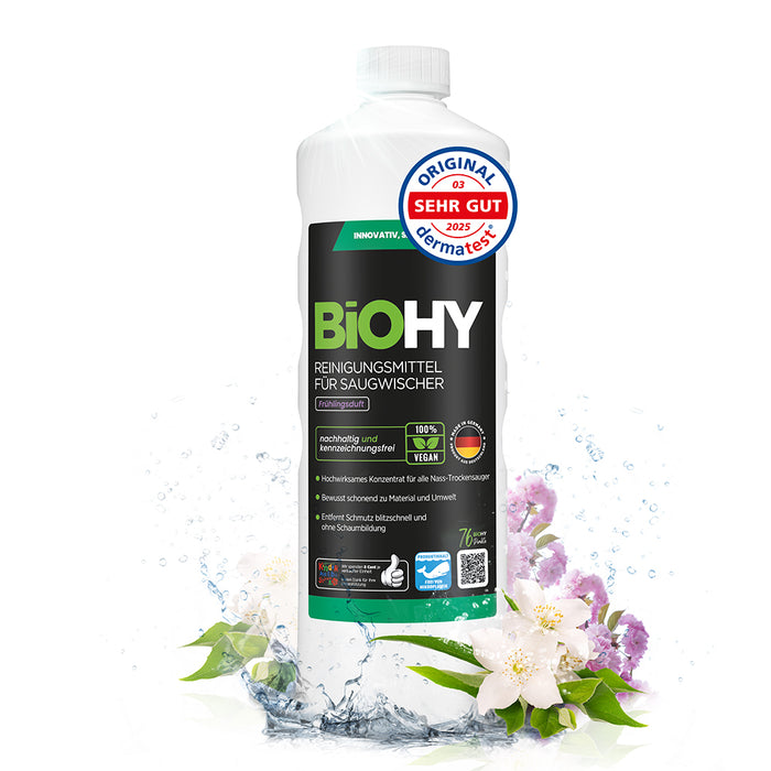 BiOHY Reiniger für Saugwischer mit Frühlingsduft