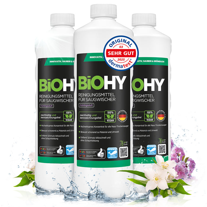 BiOHY Reiniger für Saugwischer mit Frühlingsduft