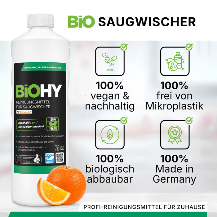 BiOHY limpiador multiusos, limpiador universal, concentrado orgánico
