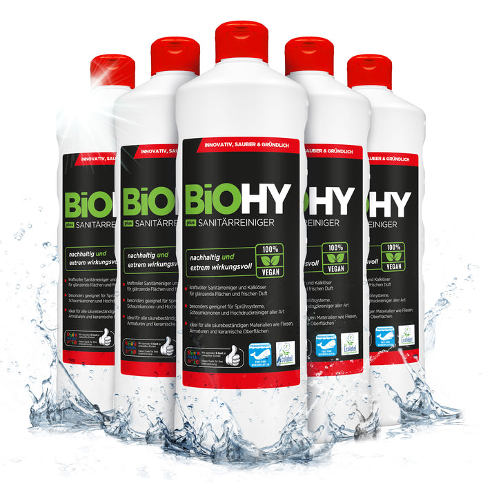 BiOHY sanitary cleaner, bathroom cleaner, limescale remover, bathroom cleaner