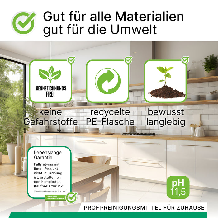 BiOHY Schmierseife, Schmierseifenlösung, Fußbodenreiniger, Bio-Konzentrat