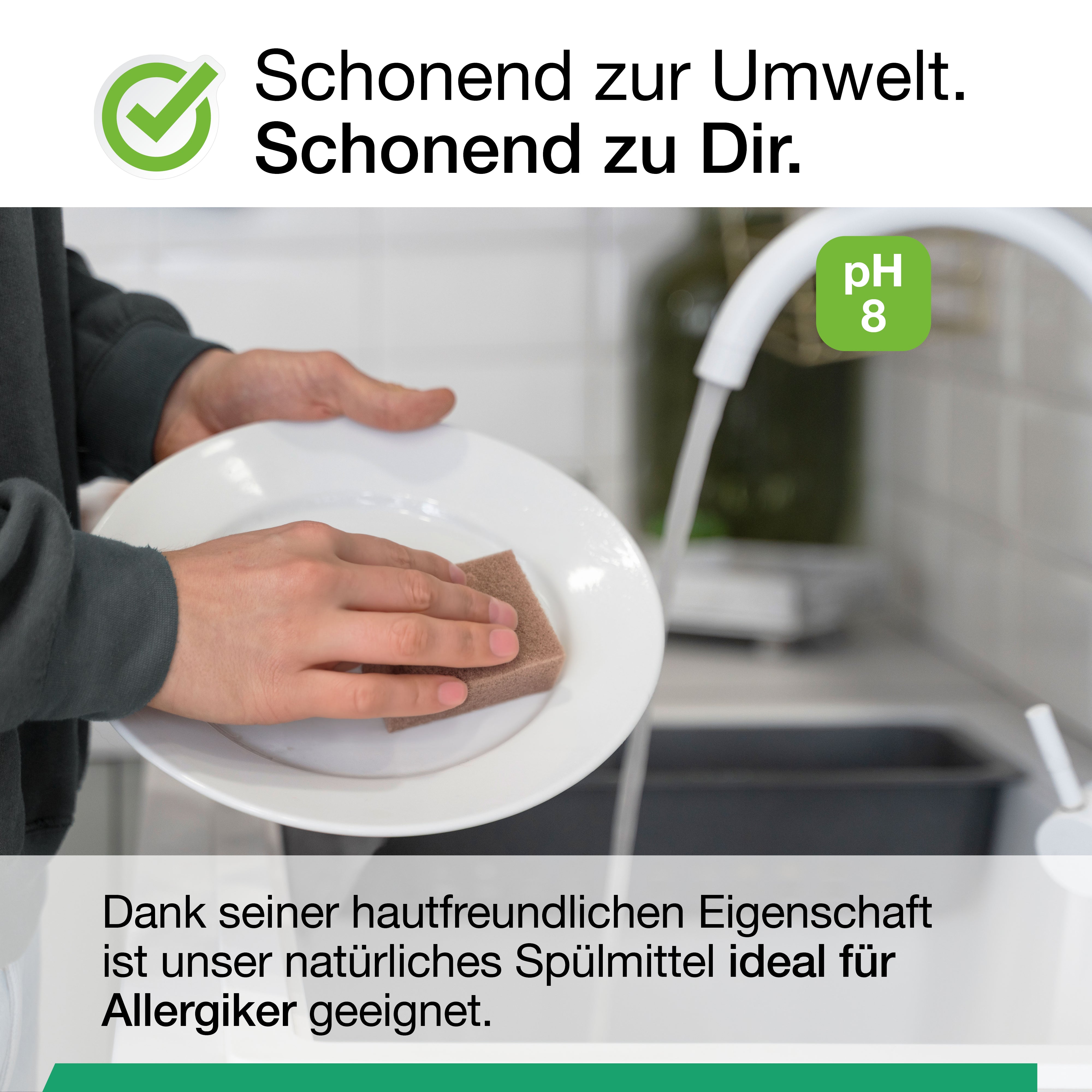 BiOHY Spülmittel, Geschirrspülmittel, Handspülmittel, Geschirrreiniger