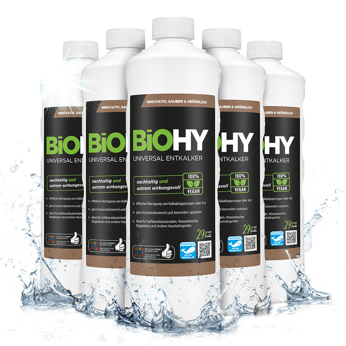 BiOHY desincrustante universal, desincrustante, desincrustante orgánico, limpiador de cal
