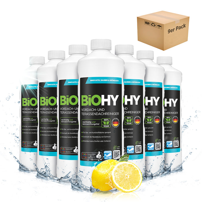 BiOHY canopy and patio roof cleaner, patio cleaner, canopy cleaner, algae remover