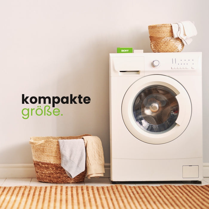 Hojas de detergente para ropa BiOHY, tiras de detergente para ropa, detergente de viaje, papel de lavado hidrosoluble