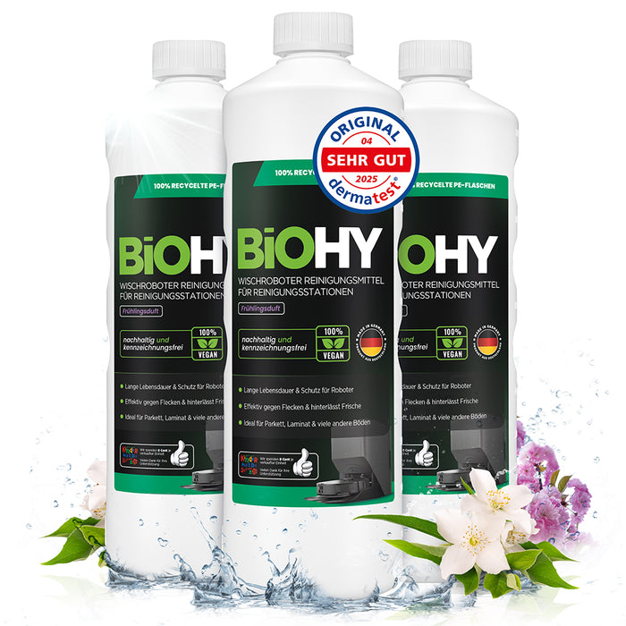 BiOHY Wischroboter Reinigungsmittel für Reinigungsstationen
