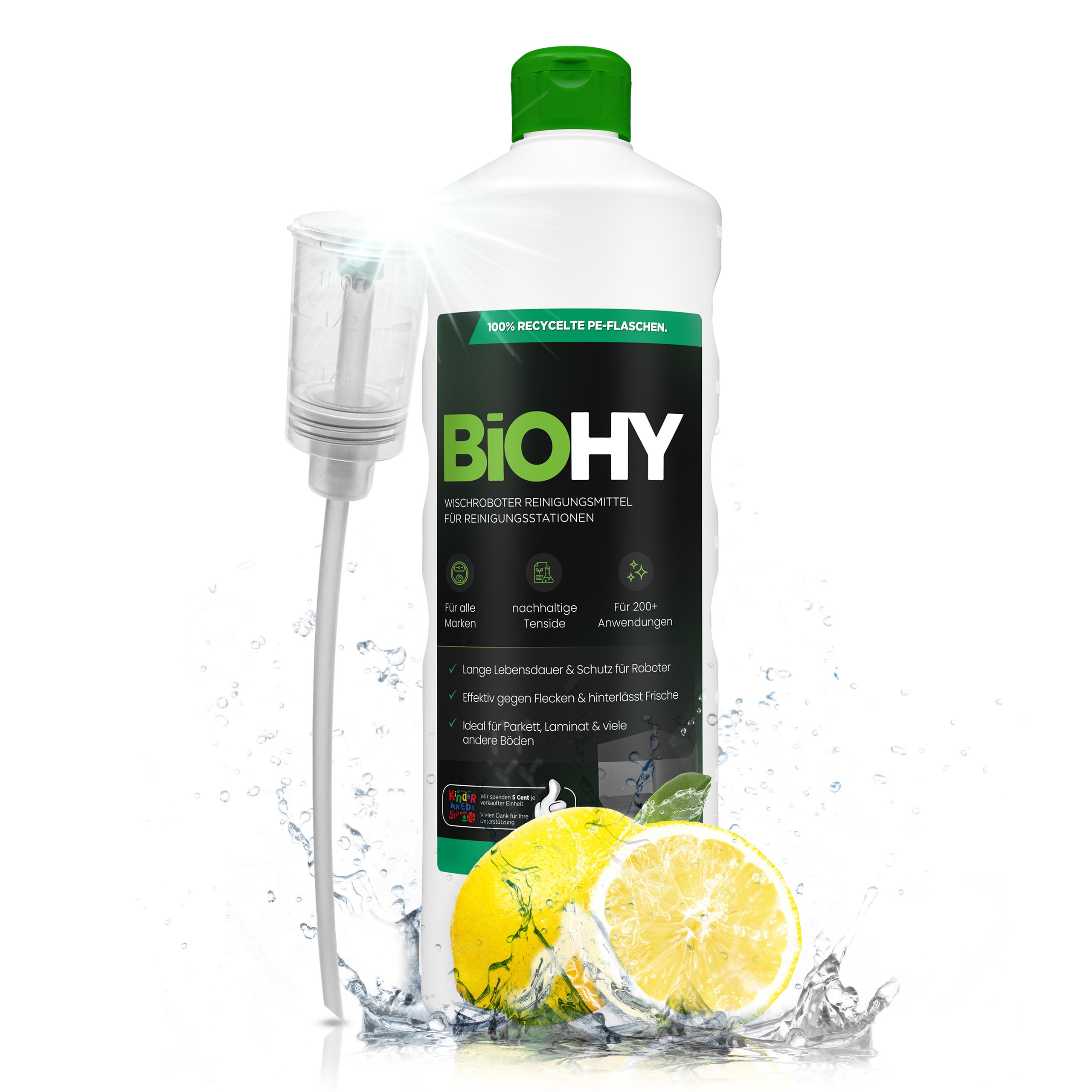 BiOHY limpiador multiusos, limpiador universal, concentrado orgánico