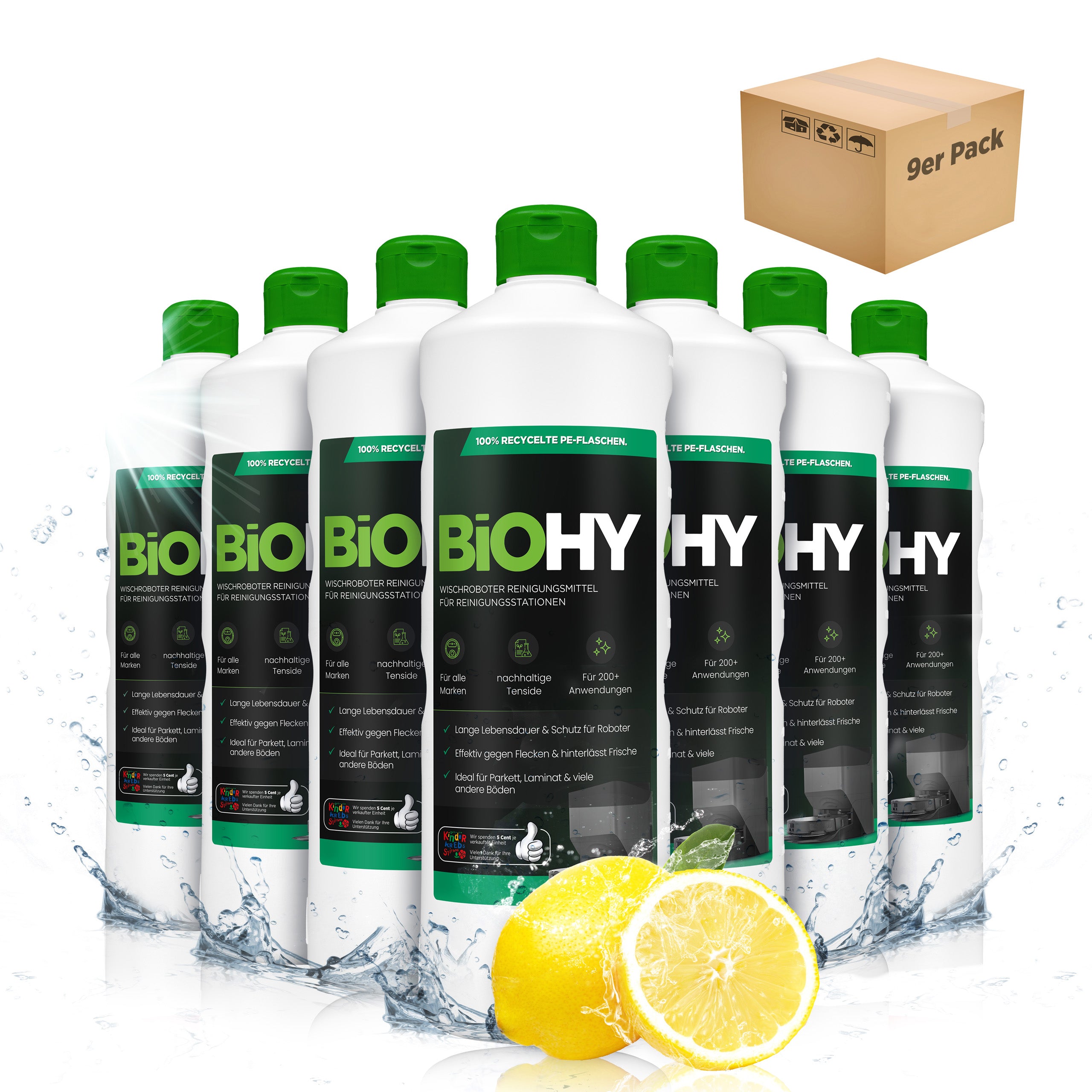 BiOHY limpiador multiusos, limpiador universal, concentrado orgánico