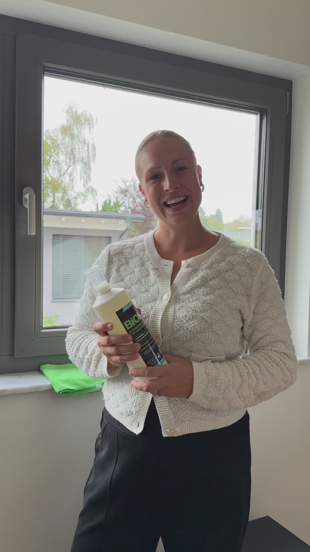 BiOHY glass cleaner for window vacuums, window cleaning agents, glass cleaners, window cleaners