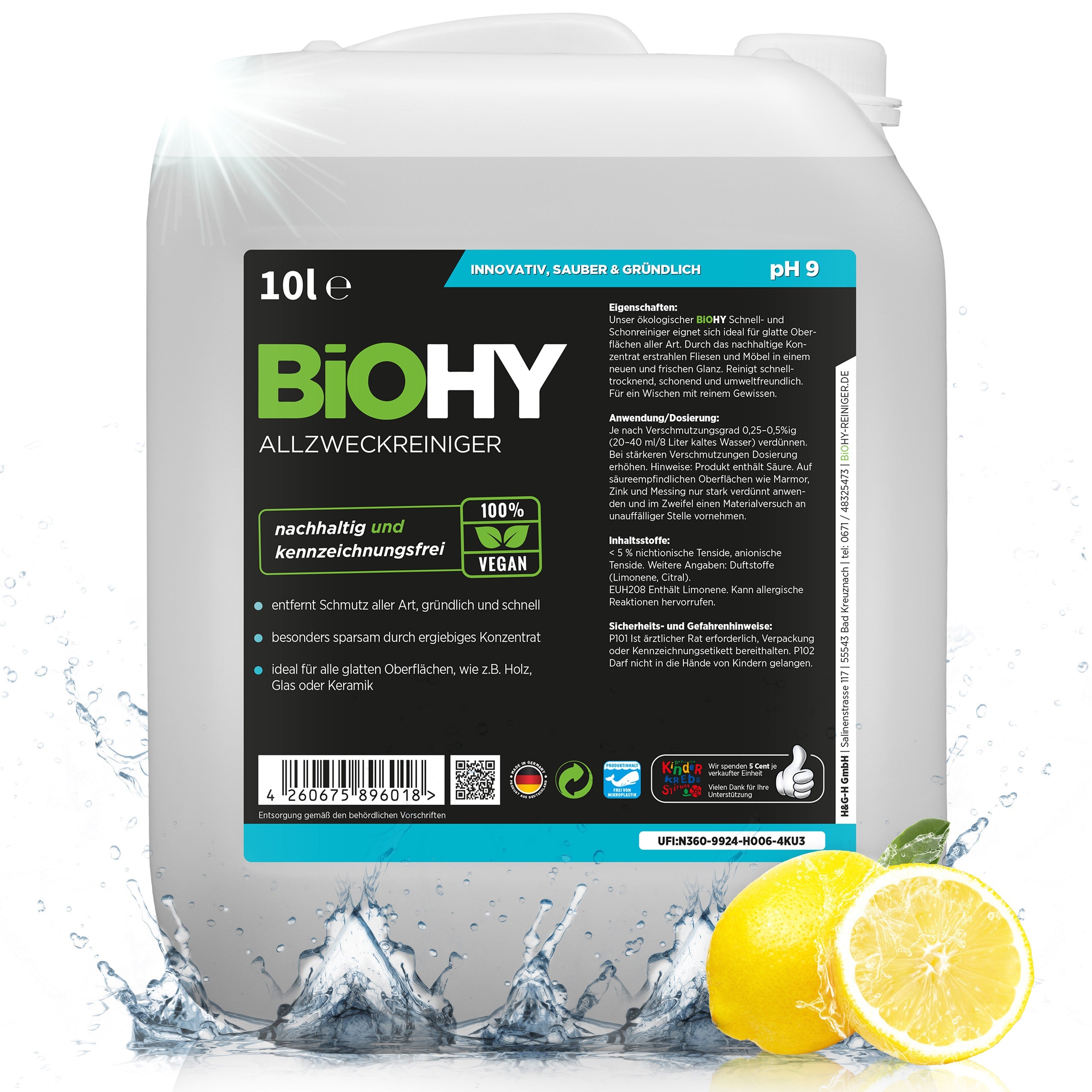 BiOHY all-purpose cleaner, all-purpose cleaner, universal cleaner, organic concentrate