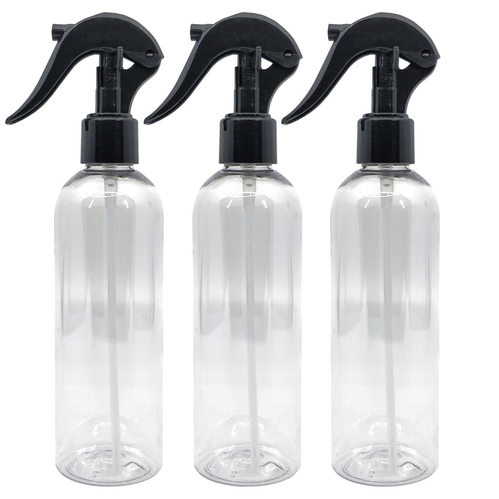 Botella pulverizadora BiOHY (transparente) 250 ml, botella pulverizadora con bomba, pulverizador manual, botella pulverizadora
