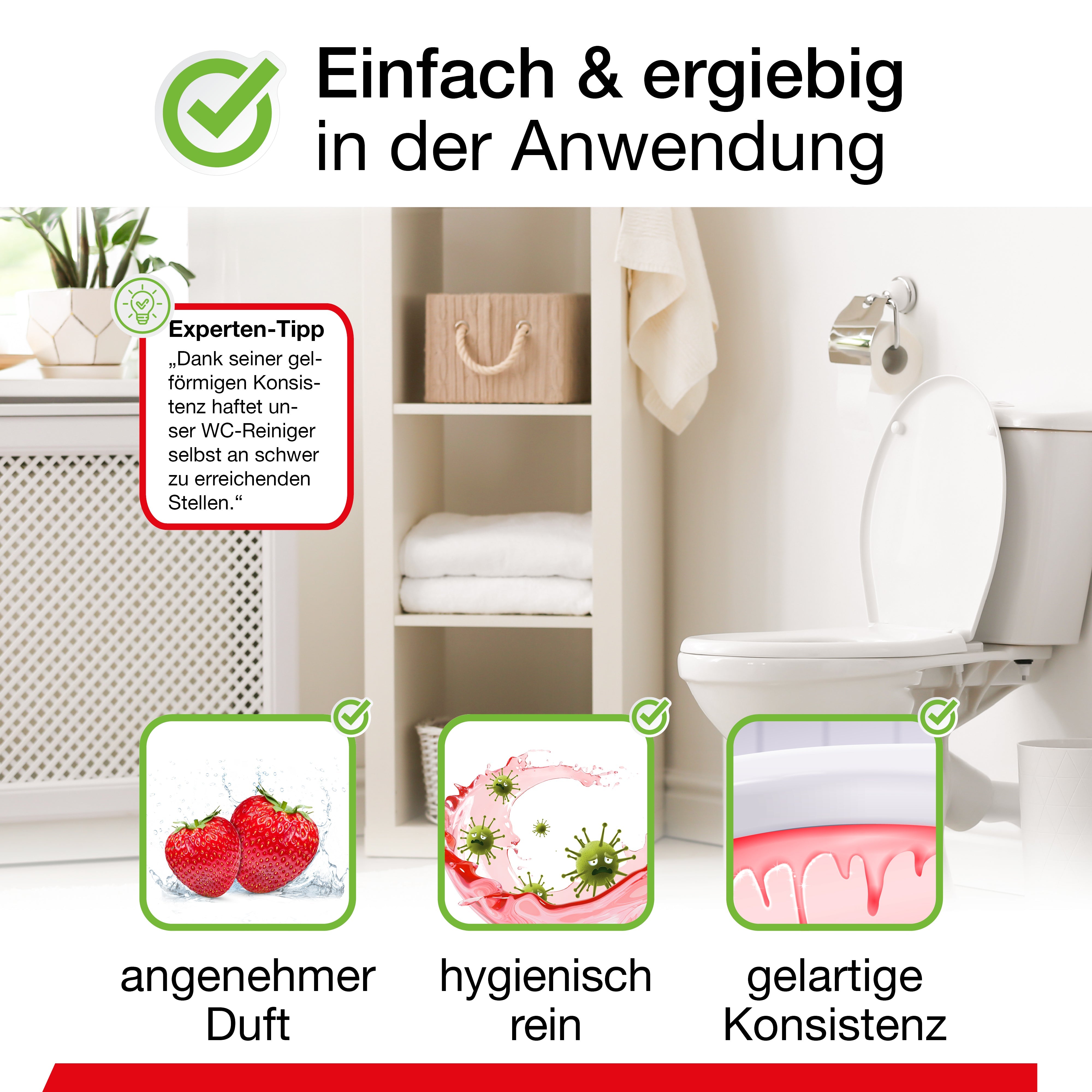 BiOHY WC-Reiniger, Toilettenreiniger, Kloreiniger, WC Erfrischer